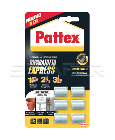 SIPAFER S.p.A. - PATTEX RIPARA TUTTO EXPRESS MONODOSE - Cod. 68391